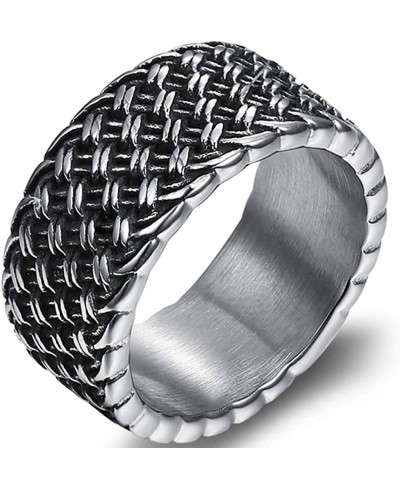 9mm Retro Vintage Antique Style Wedding Band Biker Cocktail Party Ring $6.67 Bands