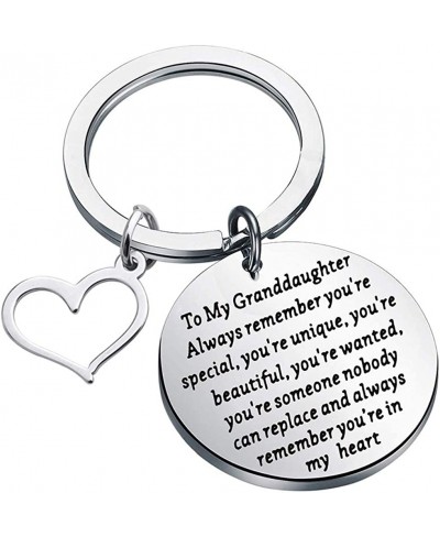 Granddaughter Key Gift from Grandma Grandmother Birthday Wedding Gift $14.08 Pendants & Coins