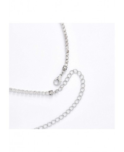 Crystal Body Chains Silver Waist Chain Butterfly Belly Chains Rave Body Jewelry for Women and Girls $8.37 Body Chains