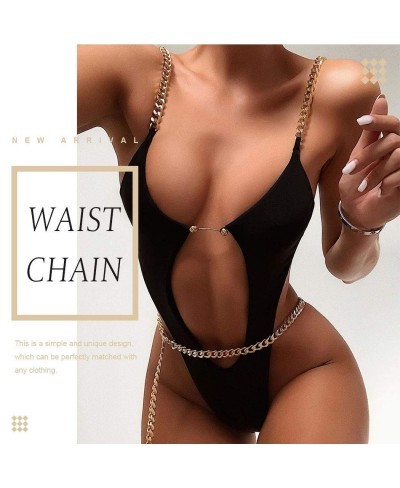 Crystal Body Chains Silver Waist Chain Butterfly Belly Chains Rave Body Jewelry for Women and Girls $8.37 Body Chains