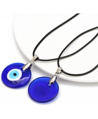 Evil Eye Necklace Bracelet Set for Women Girls 18k Gold Plated Stainless Steel $16.67 Chokers