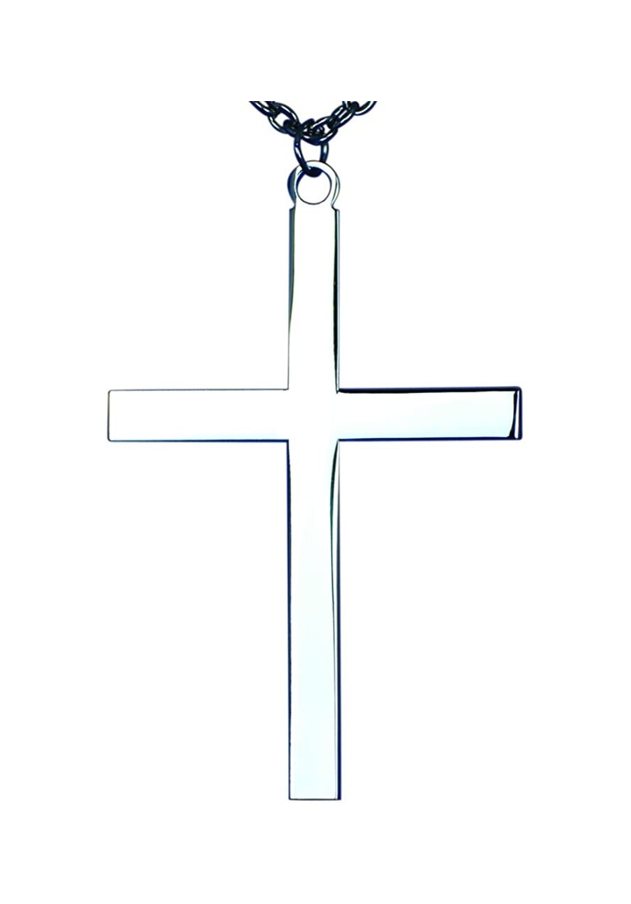 3" Silver Plated Latin Cross $25.95 Pendants & Coins