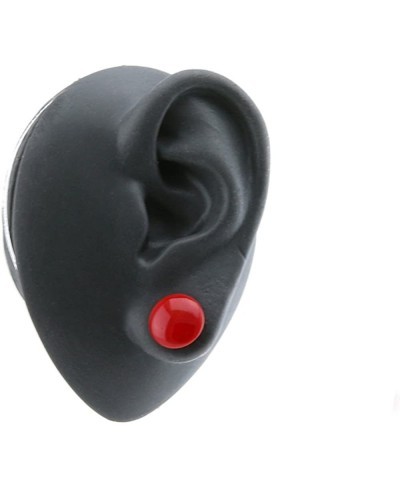 Red Color Front Single Flare Glass Plugs/Gauges (1 Pair - 2 Pieces) $15.37 Piercing Jewelry