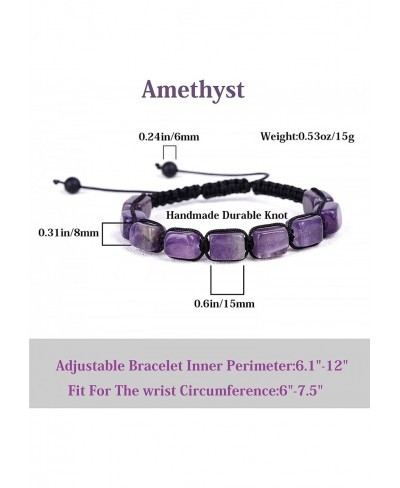 Genuine 7 Chakra Adjustable Bracelets for Women Men Crystal Healing Stones Bracelets Supernatural Reiki Stones Bead Bracelets...