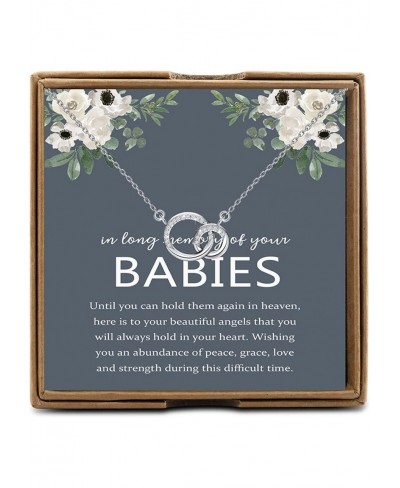 Loss of Baby Sympathy Gifts Miscarriage Necklace Loss Bereavement Necklace for Mothers Losing Child Gift Sympathy Gift for Wo...