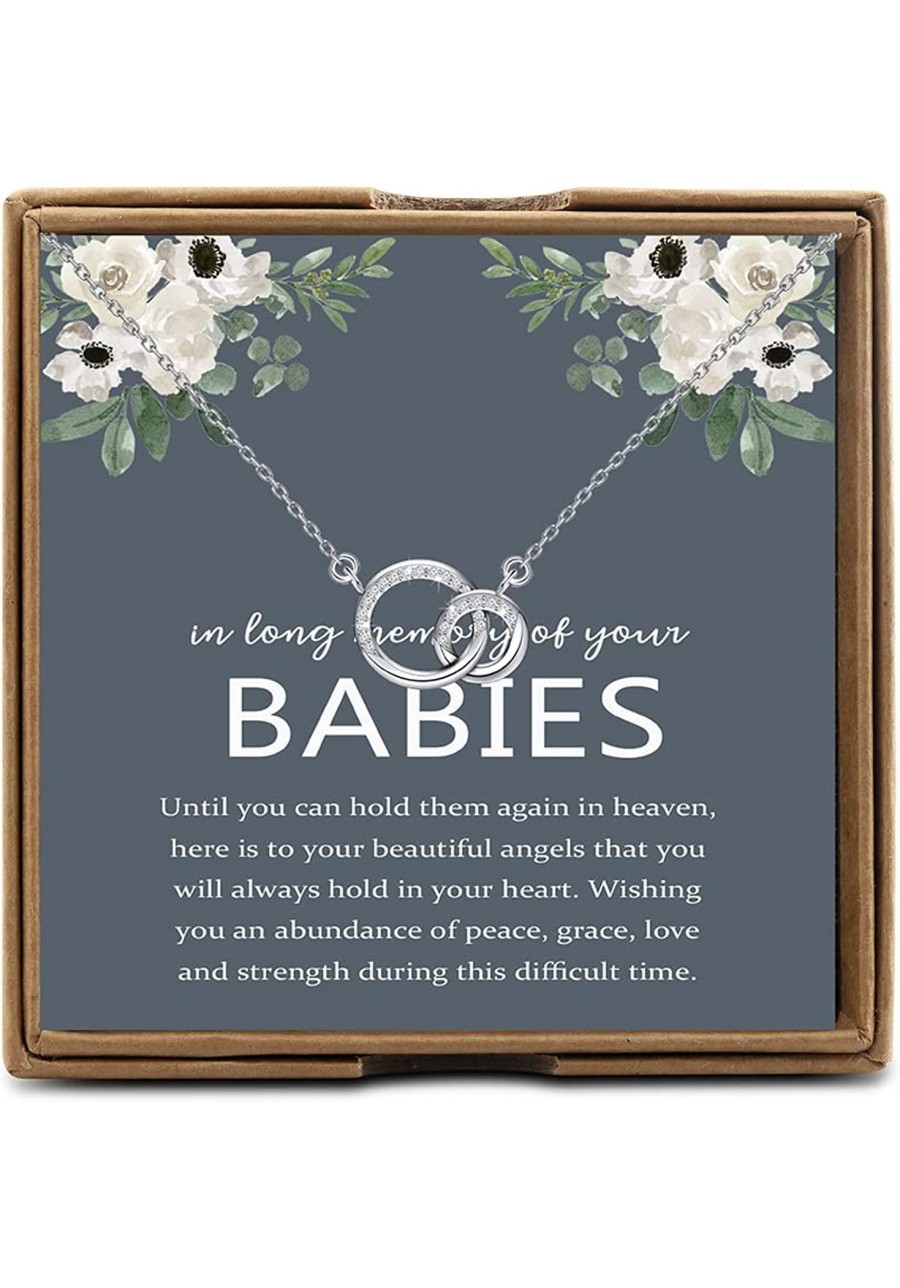 Loss of Baby Sympathy Gifts Miscarriage Necklace Loss Bereavement Necklace for Mothers Losing Child Gift Sympathy Gift for Wo...