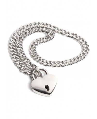 Athena Day Collar I Chain Necklace and Heart Padlock $22.23 Collars