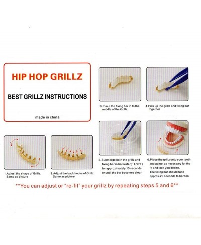 Grillz Molding Bars x 8 - One Size Fits All Custom Sizable Molding Bars $7.49 Dental Grills