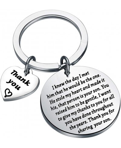 Mother of the Groom Gifts Mother-in-Law Keychain I Knew The Day I Met Him That He Would Be The One Keychain Wedding Gift $7.7...