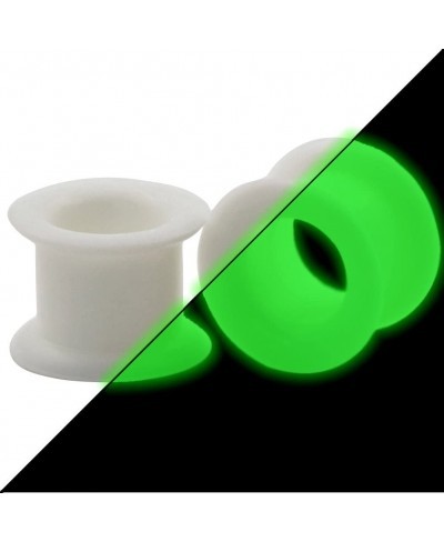 Colorful Silicone Ear Gauges Flesh Tunnels Plugs Double Flared Stretchers Ear Piercing Jewelry $12.25 Piercing Jewelry