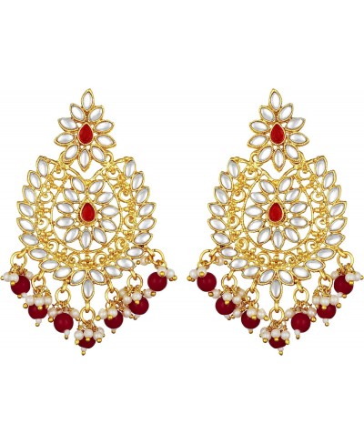 Indian Bridal Style Choker Nekclace Earrings Maang Tikka Traditional Wedding Ethnic Fashion Jewelry Set for Women $31.46 Jewe...