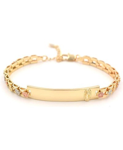 Our Lady Virgin Mary 14K Gold Charm Bracelets for Women Bangles Gifts $23.20 Link