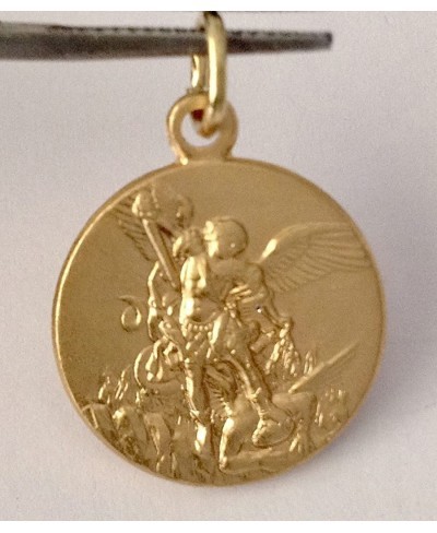 SAINT MICHAEL THE ARCHANGEL MEDAL - PATRON SAINT OF POLICE - 100% MADE IN ITALY $12.13 Pendants & Coins