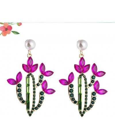 1 Pair Cactus Design Earrings Stylish Eardrop Ear Accessories Casual Jewelry Party Ear Decor for Women Girls Party Decortion ...