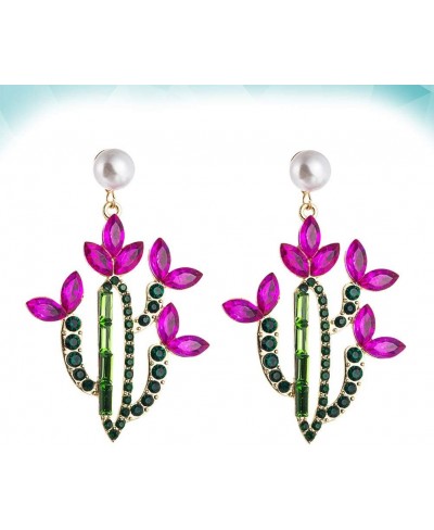 1 Pair Cactus Design Earrings Stylish Eardrop Ear Accessories Casual Jewelry Party Ear Decor for Women Girls Party Decortion ...