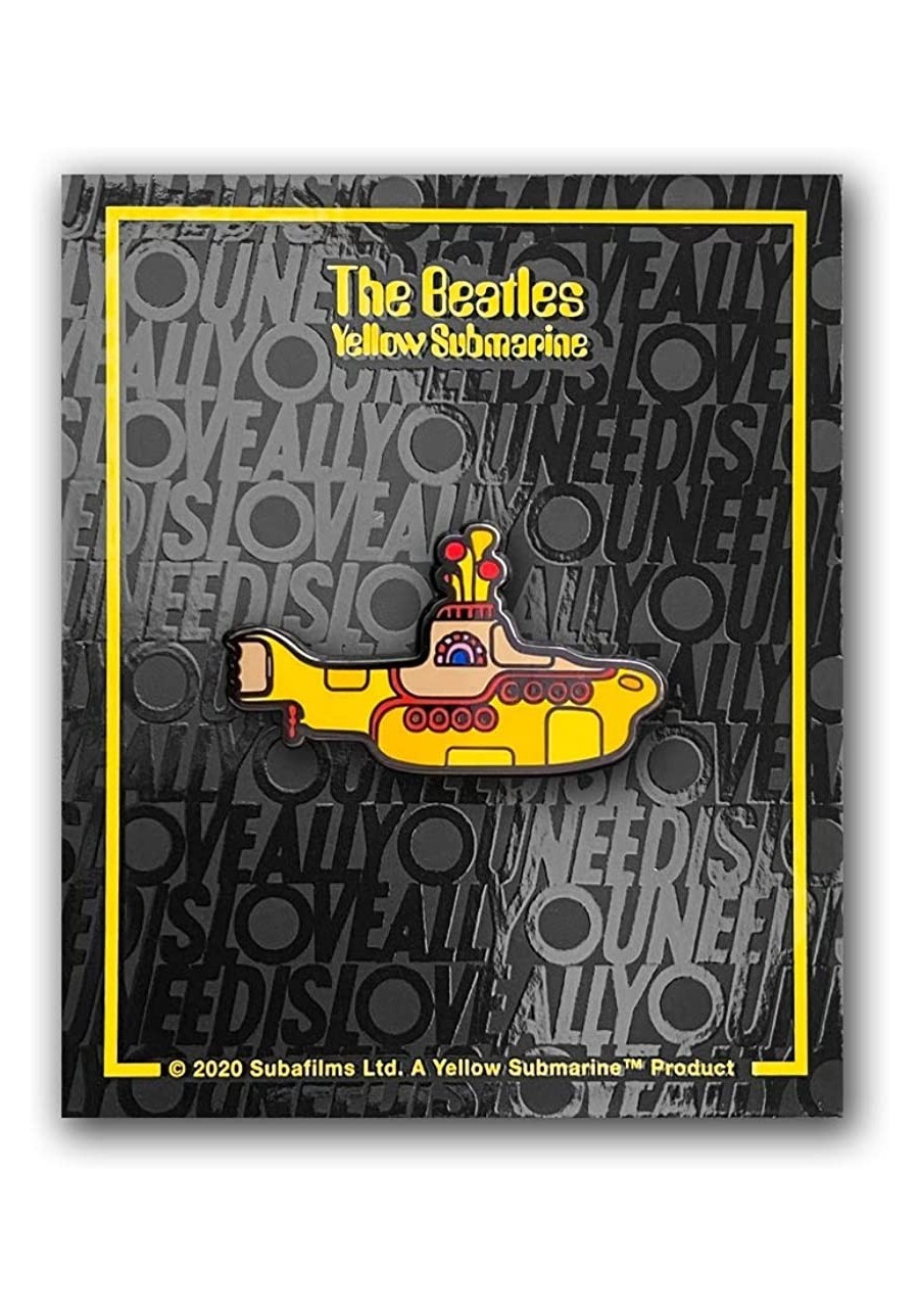 The Beatles Yellow Submarine Enamel Pin $19.34 Brooches & Pins