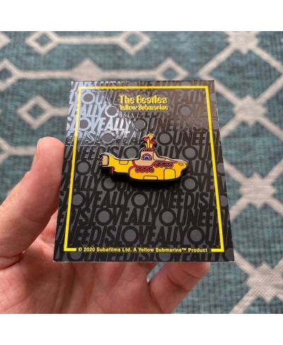 The Beatles Yellow Submarine Enamel Pin $19.34 Brooches & Pins