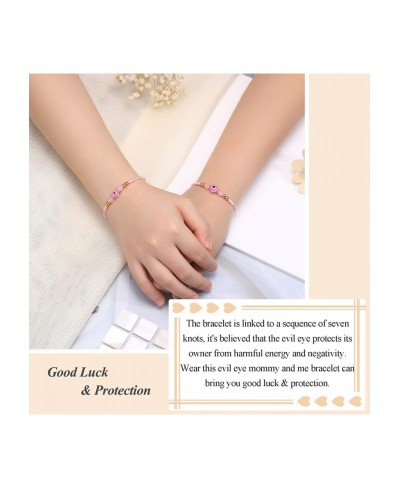 Good Luck Evil Eye 7 Knot Bracelets Adjustable Red String Amulet Gifts for Women Men Boys Girls $10.07 Link