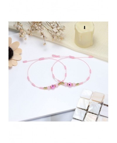 Good Luck Evil Eye 7 Knot Bracelets Adjustable Red String Amulet Gifts for Women Men Boys Girls $10.07 Link