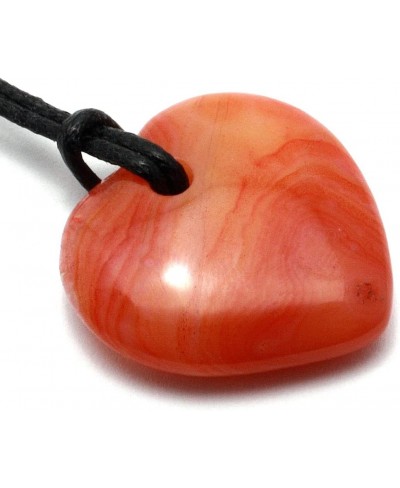 Carnelian Heart Necklace 'Joy' $9.29 Pendant Necklaces