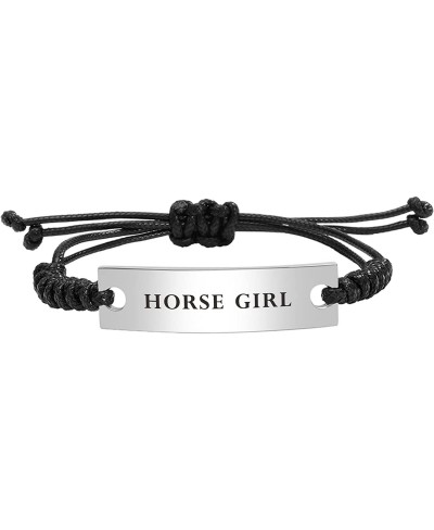 Horse Girl Bracelet Horse Rider Jewelry Bracelet for Women Girls Horse Lovers $14.40 Charms & Charm Bracelets