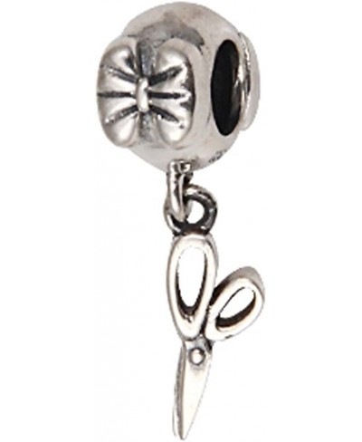 Hairstylist Hair Dresser Charm -for European Bracelet (Scissors) $14.42 Charms & Charm Bracelets