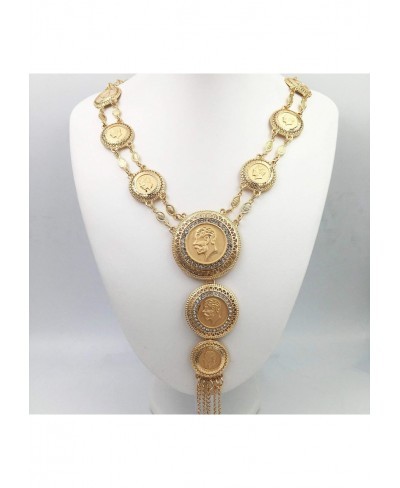 Fashion Jewellery Set is Brighter Dubai Gold Jewellery for Women's Anniversary Parties and Birthday Trips (Gold-Color) $34.00...