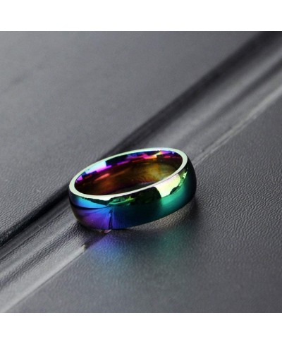 Exquisite Jewelry Ring Love Rings Fashion Men Women Rainbow Wedding Party Band Ring Jewelry Valentine Day Gift Wedding Band B...