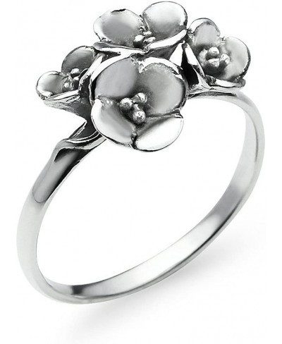 Rose Flower Bouquet Ring Sizes 5-10 Oxidized Vintage Inspired Fashion Ring $21.03 Bands