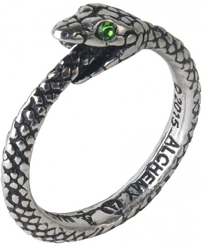 Ancient Symbol of Eternity The Sophia Serpent Ring with Crystals - Size Q/8.5 $28.43 Eternity Rings