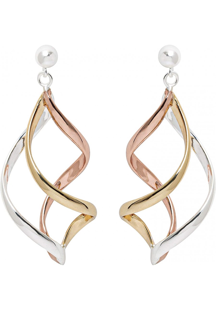 Sterling Silver 925 Dangle Drop Statement Earrings $46.37 Drop & Dangle