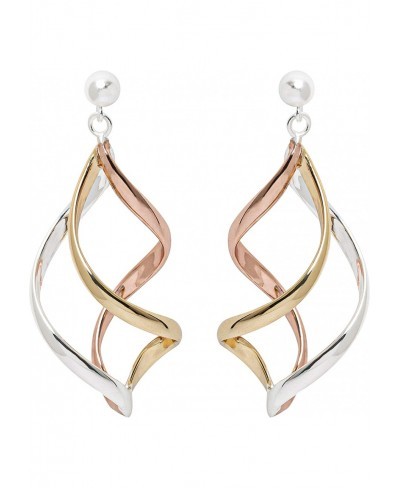 Sterling Silver 925 Dangle Drop Statement Earrings $46.37 Drop & Dangle