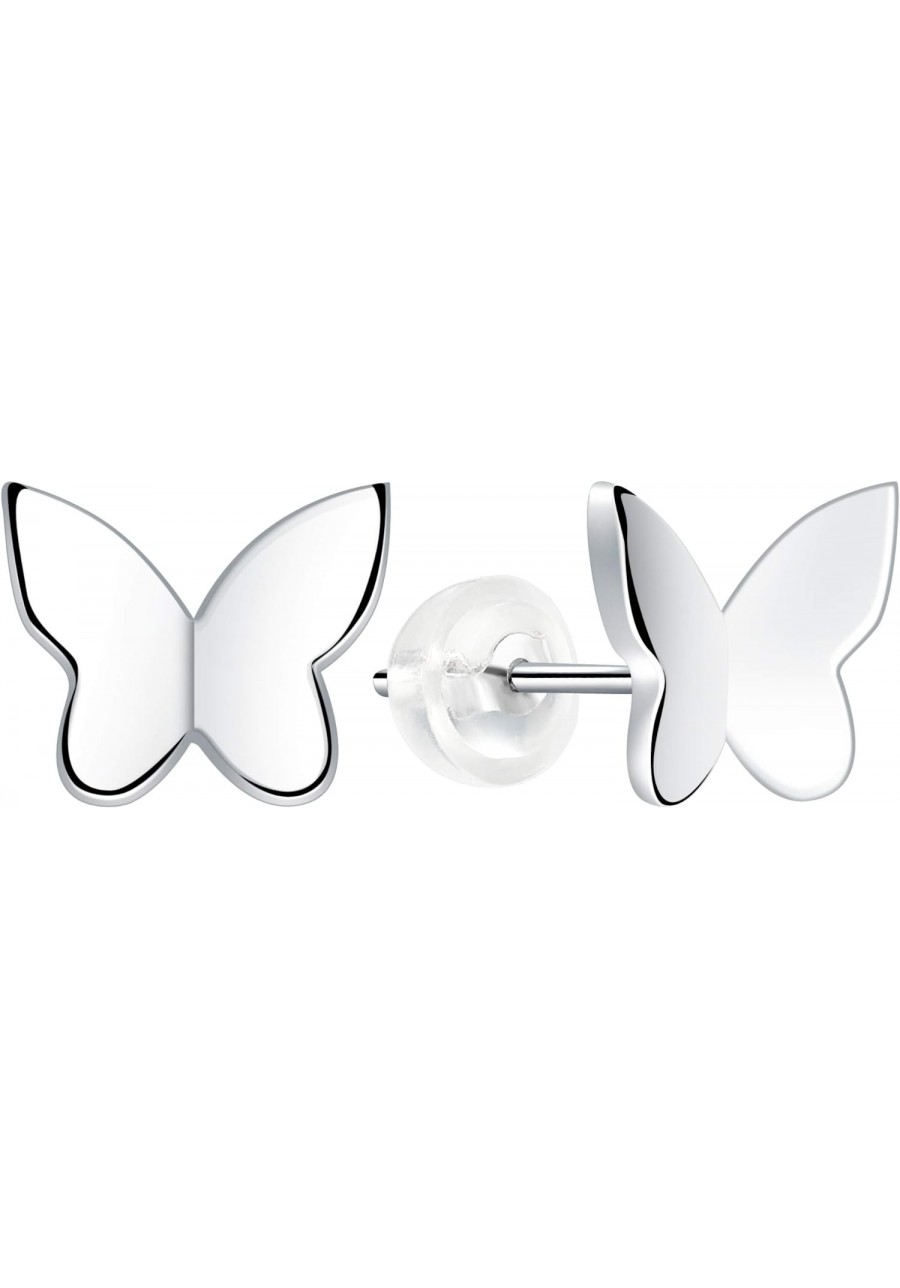 Butterfly Earrings for Women 925 Sterling Silver Stud Earrings jewelry Gift $19.39 Stud