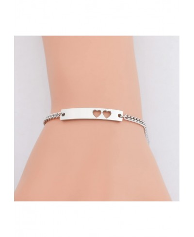 Mother Daughter Bracelet Set Matching Mommy and Me Heart Wish Bracelet Mother's Day Jewelry Gift for Mom Daughter $18.58 Bangle