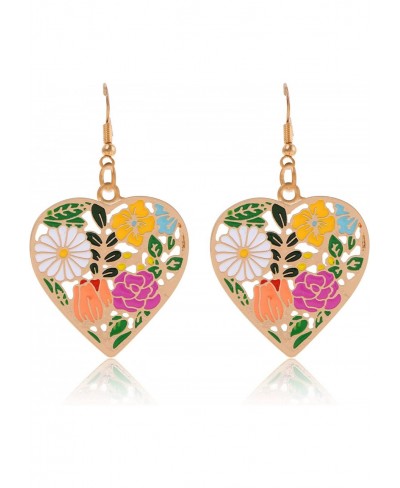 Butterfly Earrings for women Rose Flower Dangle Earring for Girl 3cm*3.5cm $8.35 Drop & Dangle