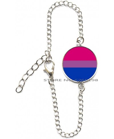 Bisexual Pride Bracelet Bisexual Bangle Bisexual Jewelry Bisexual Gifts Bisexual Pride Flag Bi Pride Pink Purple Blue Bangle ...