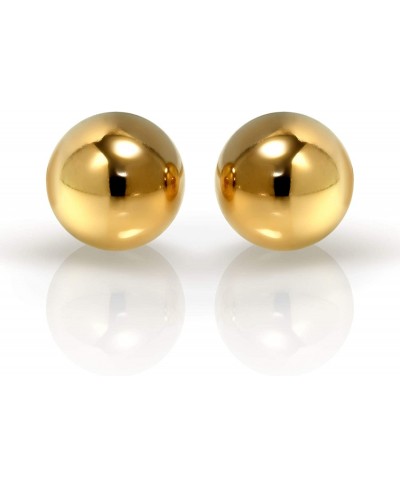 14K Gold Ball Stud Earrings for Women Studs With Push Backs Real Hypoallergenic Jewelry and Accessories 3mm - 8mm $15.76 Ball