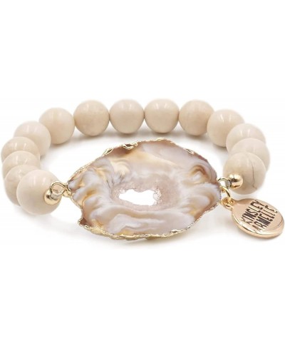 Agate Collection - Tawny Bracelet $28.52 Stretch