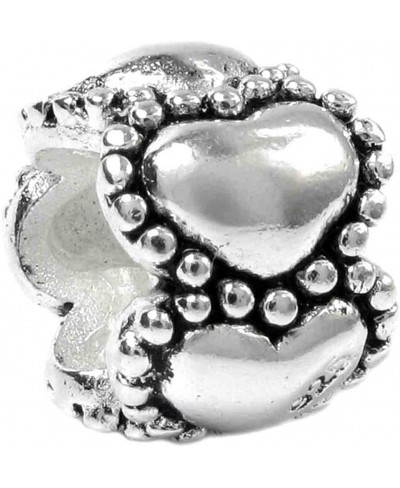 Sterling Silver Endless Love Heart European Bead Charm $13.17 Charms & Charm Bracelets