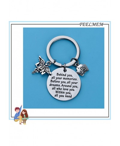 LPN Gift LPN Graduation Gifts Behind You All Memories Keychain Licensed Practical Nurse Gifts $16.53 Pendants & Coins