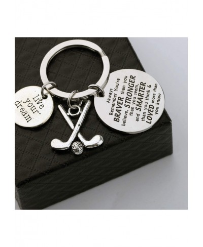 Golf Keychain Golfer Gifts for Golf Lover Golfing Gifts for Golf Player Golf Team Club Gifts $14.97 Pendants & Coins