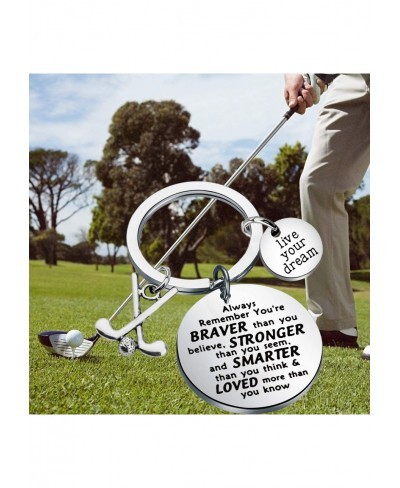 Golf Keychain Golfer Gifts for Golf Lover Golfing Gifts for Golf Player Golf Team Club Gifts $14.97 Pendants & Coins