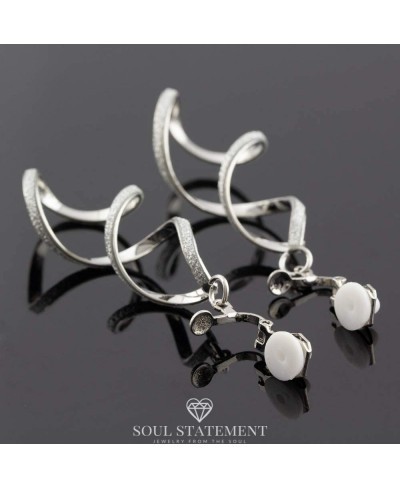 Spiral Geometric Clip On Earrings for Women Dangle Clip-on Earring Gift Set $19.02 Clip-Ons