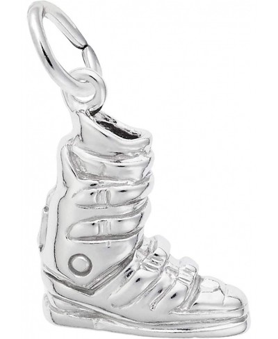 Ski Boot Charm Sterling Silver $37.61 Charms & Charm Bracelets