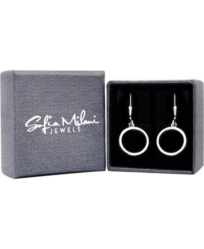 Women's Earrings 925 Silver - Stud Circle Earring - 21064 $20.76 Stud