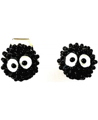 Fandom Bazaar Anime Cartoon Cosplay Jewelry Metal Soot Sprite Stud earrings Gifts for woman girl $19.15 Stud