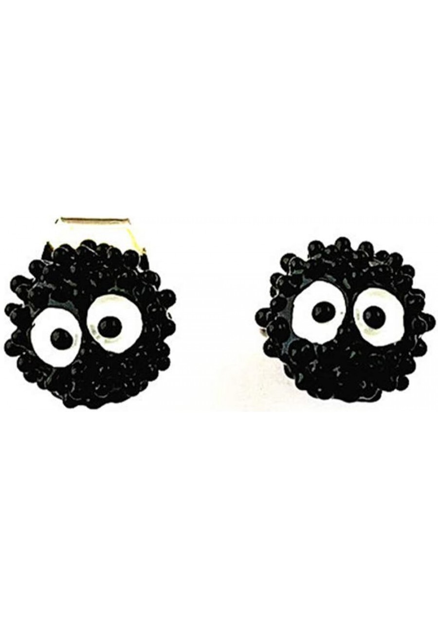 Fandom Bazaar Anime Cartoon Cosplay Jewelry Metal Soot Sprite Stud earrings Gifts for woman girl $19.15 Stud