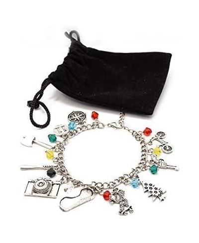 Charm Light Jewelry Cosplay Bracelet Gift for Girls Teens Women Friends in FREE JEWELRY VELVET POUCH $22.12 Charms & Charm Br...