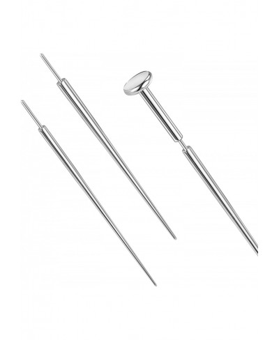 14g/16g/18g ASTM F136 Titanium Piercing Kit Taper Insertion Pin for Threadless Push In Tragus Helix Lip Nose Helix Piercing J...