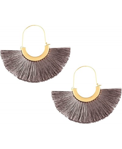 Statement Tassel Earrings Delicate Bohemian V Shap Tassel Hoop Earring Elegant Fringe Drop Dangle Earrings for Women Girls $1...